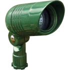 Dabmar 3W LED Spot Light w/ Hood - MR16 Lamp - 2700K - 12V - Green