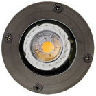 Dabmar 5W LED In-Ground Well Light - MR16 Lamp - 2700K - 12V - Weathered Brass