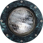 Dabmar 4W LED In-Ground Well Light - PAR36 Lamp - 3000K - 12V - Verde Green