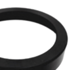 NSL 8" Trim for Round LED Suface Mount - Black