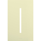 Lutron GRAFIK T New Architectural Wallplate - 1-Gang - Almond