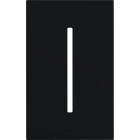 Lutron GRAFIK T New Architectural Wallplate - 1-Gang - Black
