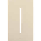 Lutron GRAFIK T New Architectural Wallplate - 1-Gang - Light Almond