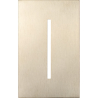 Lutron GRAFIK T New Architectural Wallplate - 1-Gang - Satin Nickel