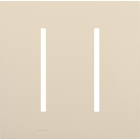 Lutron GRAFIK T New Architectural Wallplate - 2-Gang - Light Almond