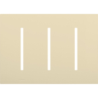 Lutron GRAFIK T New Architectural Wallplate - 3-Gang - Beige
