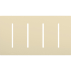 Lutron GRAFIK T New Architectural Wallplate - 4-Gang - Beige