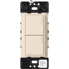 Lutron RadioRA 3 Sunnata Keypad - 2 Button - Light Almond