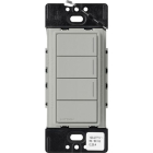 Lutron RadioRA 3 Sunnata Keypad - 3 Button w/ Raise-Lower - Pebble