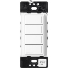 Lutron RadioRA 3 Sunnata Keypad - 4 Button - Brilliant White