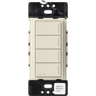 Lutron RadioRA 3 Sunnata Keypad - 4 Button - Pumice