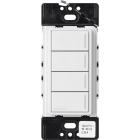 Lutron RadioRA 3 Sunnata Keypad - 4 Button - White