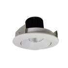 Nora Lighting 4" Iolite LED Downlight - Round Adjustable Cone - 1000 Lumens - 5000K - White