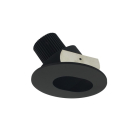 Nora Lighting 4" Iolite LED Downlight - Adjustable Slot - 10° Optic - 800 Lumens - 4000K - Black