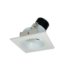 Nora Lighting 4" Iolite LED Downlight - Square Adjustable Deep Reflector - 1000 Lumens - 4000K - Matte Powder White