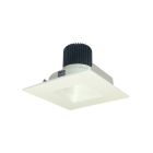Nora Lighting 4" Iolite LED Downlight - Square w/ Square Aperture - 10° Optic - 800 Lumens - 2700K - White