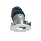Nora Lighting 1" Iolite LED Downlight - Round Adjustable Slot - 3000K - Haze / Matte Powder White