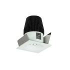 Nora Lighting 1" Iolite LED Downlight - Square Bullnose - Comfort Dim - Matte Powder White