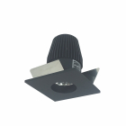 Nora Lighting 1" Iolite Square LED Downlight - Straight Reflector - 3500K - 600 Lumens - Black