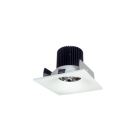 Nora Lighting 2" Iolite LED Downlight - Square Bullnose - 10° Optic - 800 Lumens - 2700K - Matte Powder White