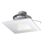 Nora Lighting 6" 12W Cobalt Square LED Retrofit Downlight - 2700K - 1,000 Lumens - 120V - White / Square Reflector