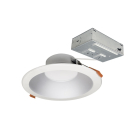 Nora Lighting 6" Theia LED Downlight - CCT Selectable - 1400lm / 15W - 120-277V - Haze / Matte Powder White