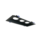 Nora Lighting 3-Lamp Plate for 2