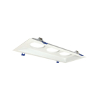 Nora Lighting 3-Lamp Plate for 2