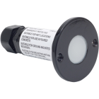 NSL LED Minidisc Light - Blue LED - Black Finish - 12V