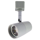 Nora Lighting MAC LED Track Head - 10W - 4000K - 700 Lumens - 20º to 40º - Halo Adapter - Silver - 120V
