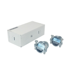 Nora Lighting Junction Box for LED Under Cabinet Lights - White