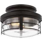 Progress Lighting Springer II Architectural Bronze Rustic Light Kit for Ceiling Fan - 2700K - 120V - Architectural Bronze