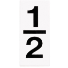 Progress Lighting "1/2" Number for Address Light - 10 Pack
