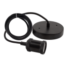 Green Creative Pendant Light Kit - E26 Socket - Black