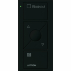 Lutron Original 3-Button Pico Smart Remote with Raise/Lower and Preset - Shade Icons and Text ("Blackout") - Black