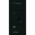 Lutron Original 3-Button Pico Smart Remote with Raise/Lower and Preset - Shade Icons and Text ("Drapery") - Black