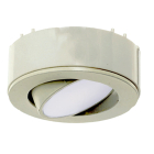 Westgate PL12ADJ 3" LED Adjustable Puck Light - 4.5W - 3000K - 250 Lumens - 12V - Brushed Nickel