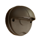 Westgate WMS LED Round Mini Wall Pack - 6W - 5000K - 660 Lumens - 120V - Bronze