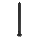 RAB Lighting 10' Steel Pole - Square - Slipfitter Top - 4