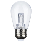 SATCO Starfish Smart Replacement LED String Light Lamp - 1W S14 - RGBW - Clear - E26 - 12V - 2-PACK