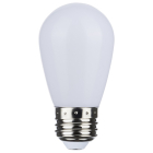 SATCO Starfish Smart Replacement LED String Light Lamp - 1W S14 - Tunable White - Frosted - E26 - 12V - 2-PACK