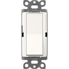 Lutron Claro Single-Pole Switch - 15A - Brilliant White