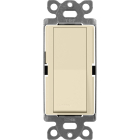 Lutron Claro Single-Pole Switch - 15A - Sand