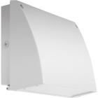 RAB 57W Slim Cutoff LED Wall Pack - 277V Button Photocell - 3000K - 3,739 Lumens - 120-277V - White