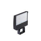 Stonco Slim LED Flood Light - 300W Max - CCT Selectable - 120-347V - Trunnion Mount -Bronze
