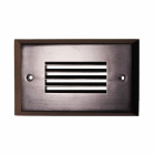 Westgate Trim For SLE Step Lights - Horizontal Louver - Oil-Rubbed Bronze