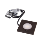 DiodeLED 4W SpotMod Tile Square LED Puck Light - 3000K - 220 Lumens - 12V - Dark Bronze