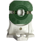 Stucchi Medium Bi-Pin Shunted T8 Socket Post Mount - Green