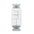 SensorWorx Wireless Remote Dimmer and On/Off Switch - Humid Environment - Battery Powered - Gray