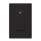 SensorWorx Wall Switch and Load Controller For Wireless Sensors - 120-277V - Black